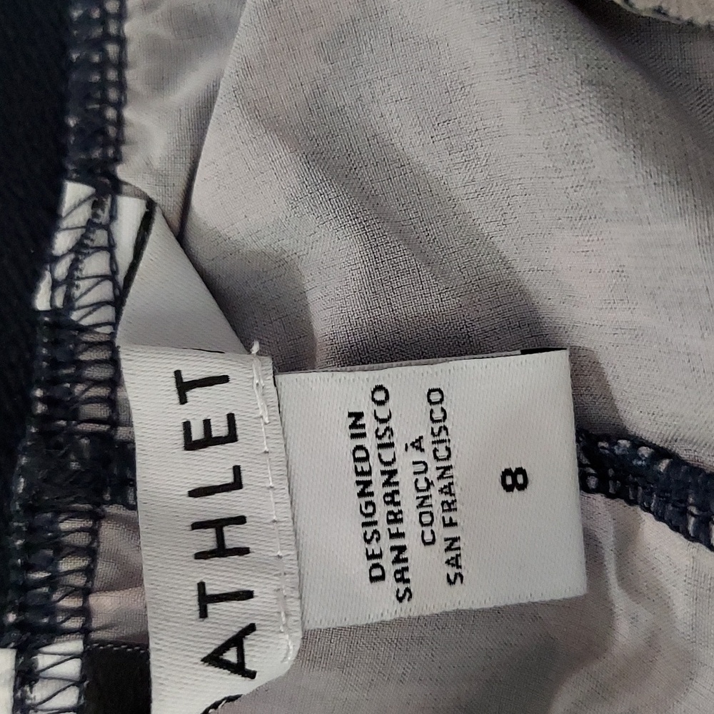 NWT ATHLETA Vienna Cargo Pant Navy And Pale Pink Size 8 - Picture 8 of 9